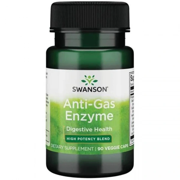 SWANSON Anti-Gas Enzyme (90 kaps.)