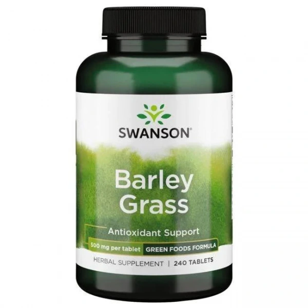 SWANSON Barley Grass 500 mg (240 tabl.)