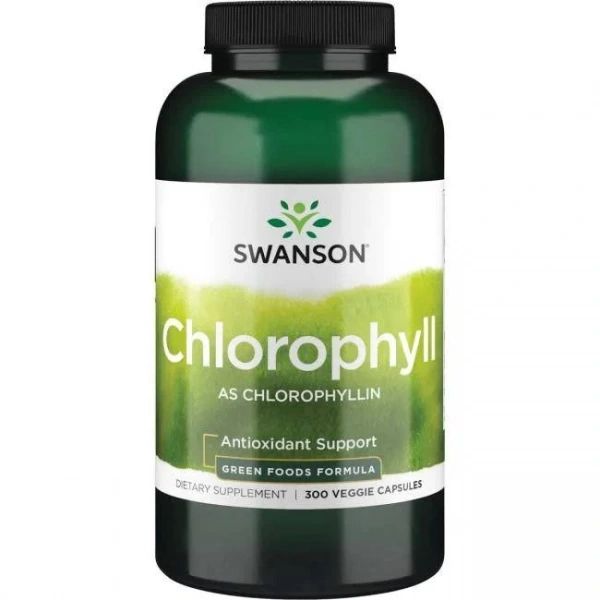 SWANSON Chlorofil 60 mg (300 kaps.)