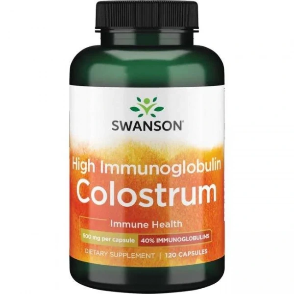 SWANSON Colostrum High IG 500 mg (120 kaps.)