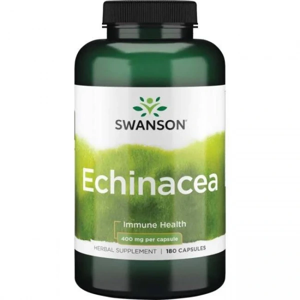 SWANSON Echinacea 400 mg (180 kaps.)