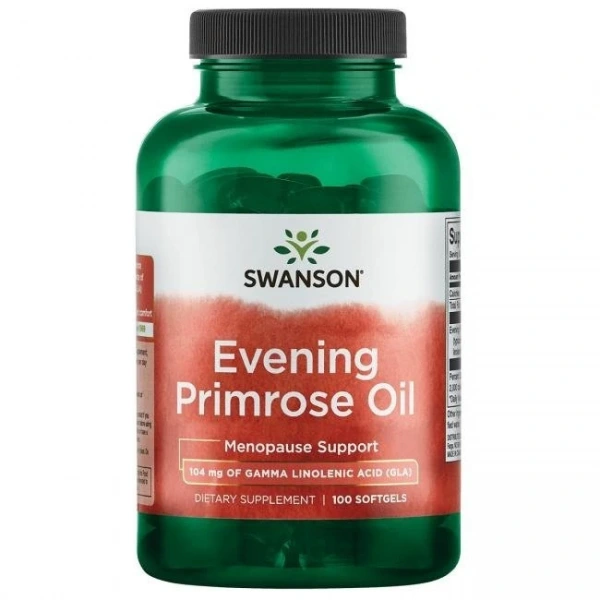 SWANSON Evening Primrose Oil - Olej z wiesiołka 1300 mg (100 kaps.)