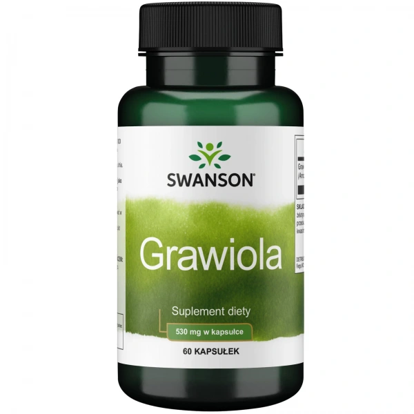 Swanson Graviola 530mg 60 kapsułek