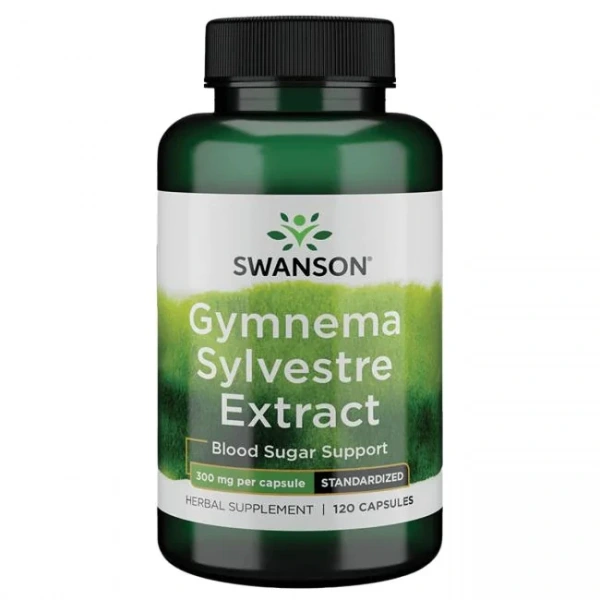 SWANSON Gymnema Sylvestre ekstrakt 300 mg (120 kaps.)