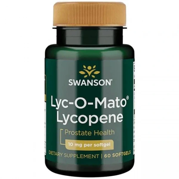 SWANSON Lyc-O-Mato Likopen 10 mg (60 kaps.)