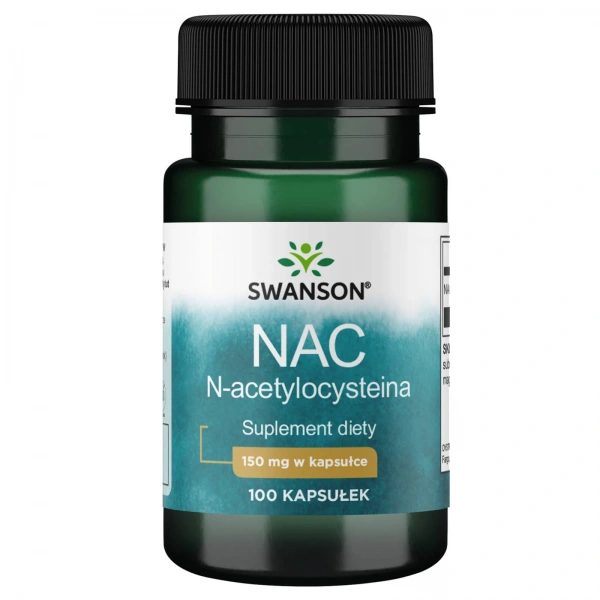 SWANSON NAC - N-Acetylo-L-Cysteina 150 mg (100 kaps.)