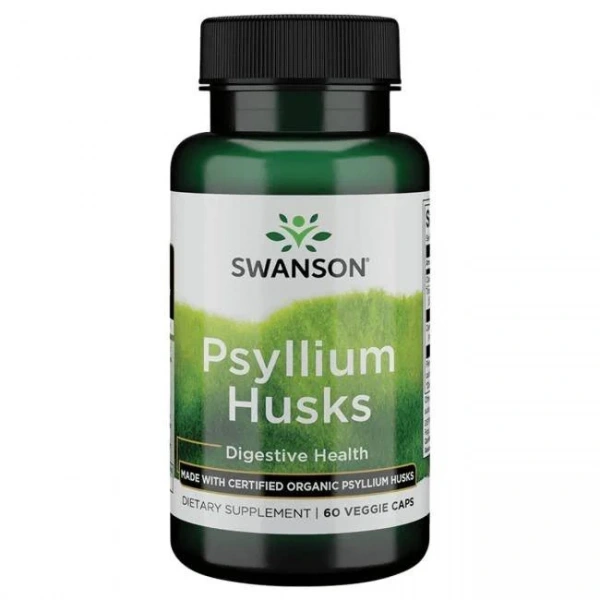 Swanson Psyllium Husk 625 mg 60 kapsułek