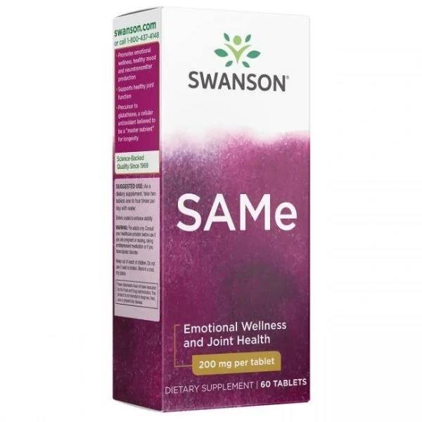 SWANSON SAMe 200 mg (60 tabl.)