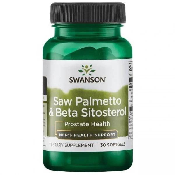 SWANSON Saw Palmetto & Beta-Sitosterol (30 kaps.)