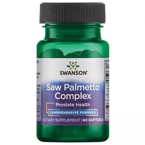 Swanson Saw Palmetto Complex 60 kapsułek miękkich