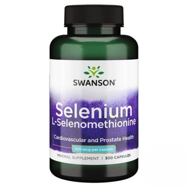 SWANSON Selenium L-Selenomethionine 100 mcg (300 kaps.)