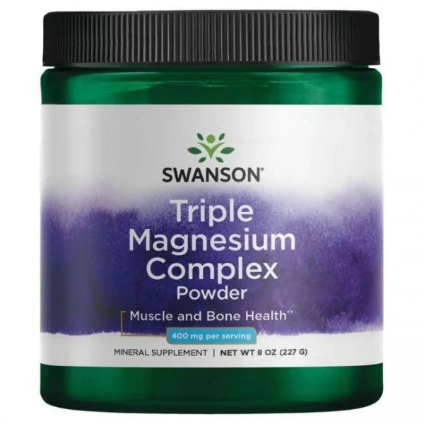 SWANSON Triple Magnesium Complex w proszku (227 g)