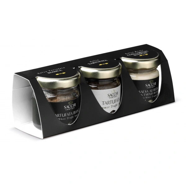 Sacchi tartufi zestaw sosów z truflą (3 x 30 g) 90 g