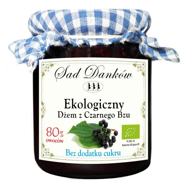 Sad danków czarny bez 80 % bio 260 g