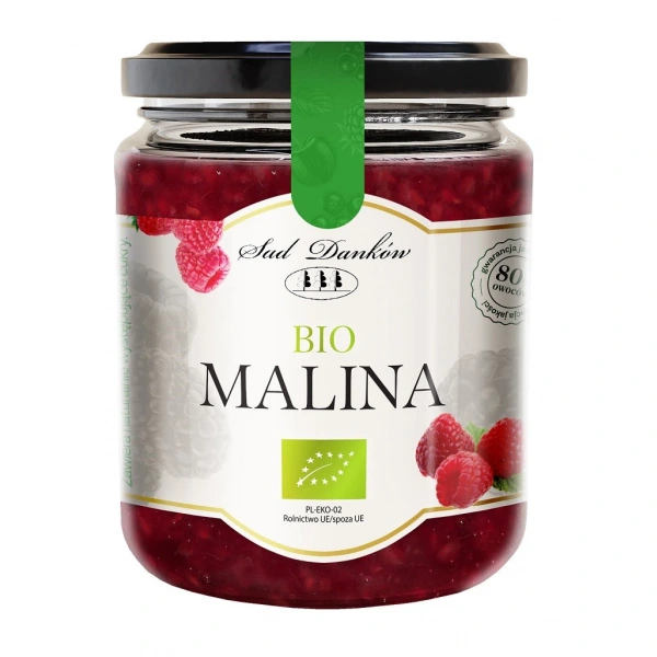 Sad danków malina 80 % bio 260 g