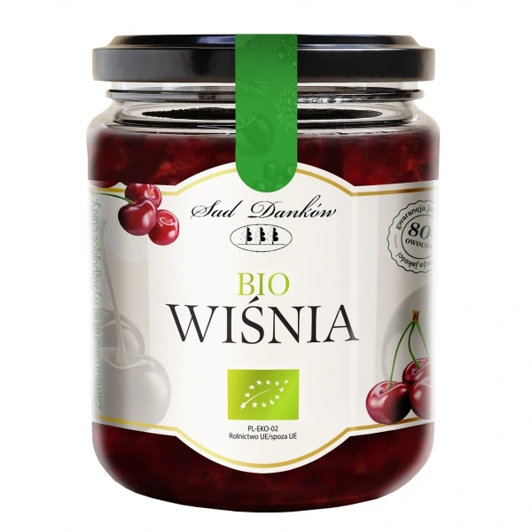 Sad danków wiśnia 80 % bio 260 g