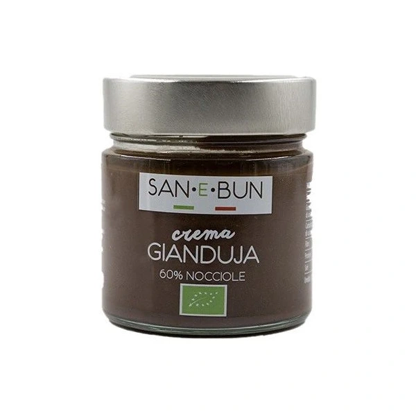 San e bun krem gianduia  orzechy laskowe i kakao bio 200 g