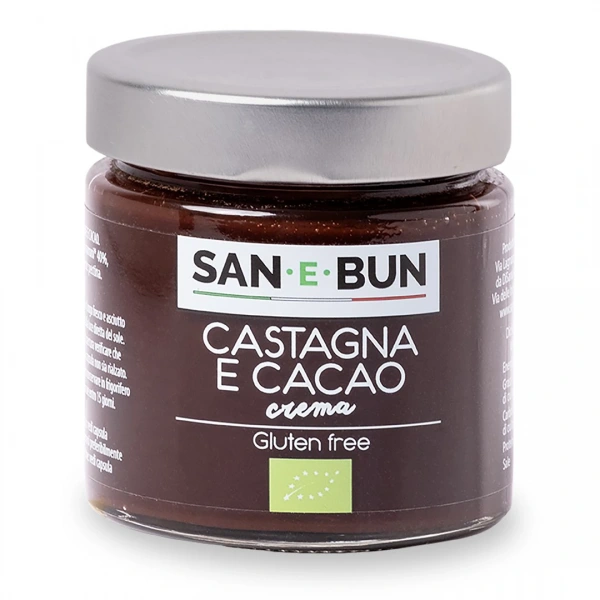 San e bun krem kasztany  kakao bezglutenowy bio 235 g