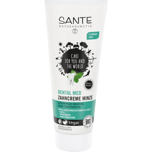 Sante pasta do zębów miętowa bez fluoru eco 75 ml