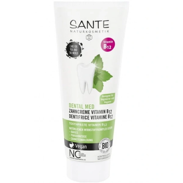 Sante pasta do zębów z witaminą b12 i fluorem eco 75 ml