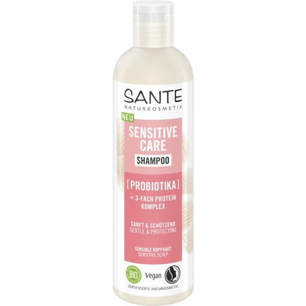 Sante szampon delikatny do wrażliwej skóry głowy probiotyk i kompleks proteinowy eco 250 ml
