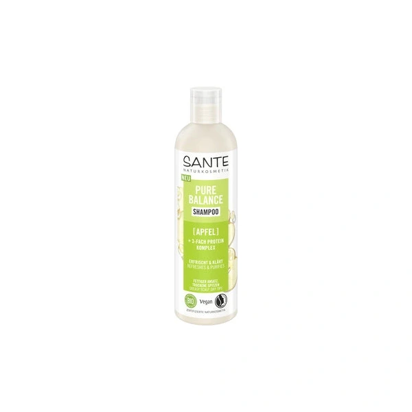 Sante szampon normalizujący do włosów przetłuszczających się jabłko i kompleks proteinowy eco 250 ml