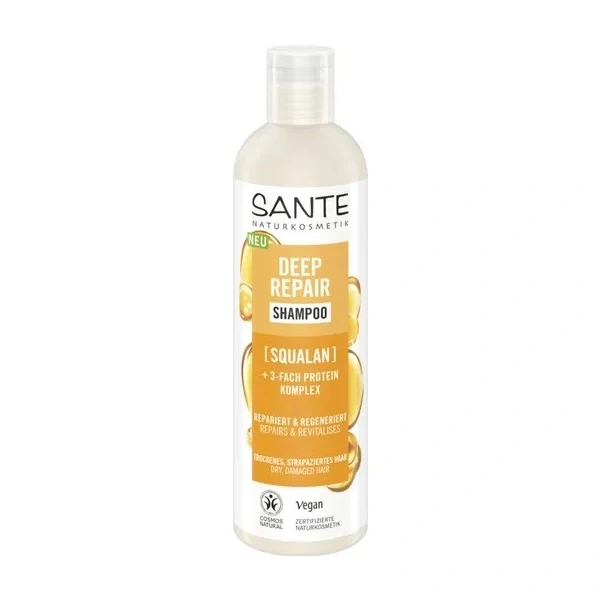 Sante szampon regenerujący do włosów suchych i zniszczonych skwalan i kompleks proteinowy eco 250 ml