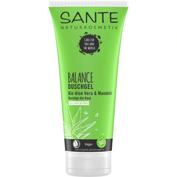 Sante żel pod prysznic balance aloes i olejek migdałowy eco 200 ml
