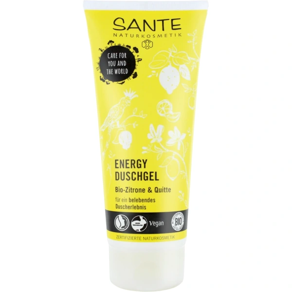 Sante żel pod prysznic orzeźwiająco  energetyzujący cytryna i pigwa eco 200 ml