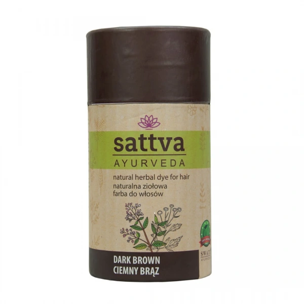 Sattva henna ciemny brąz eco 150 g