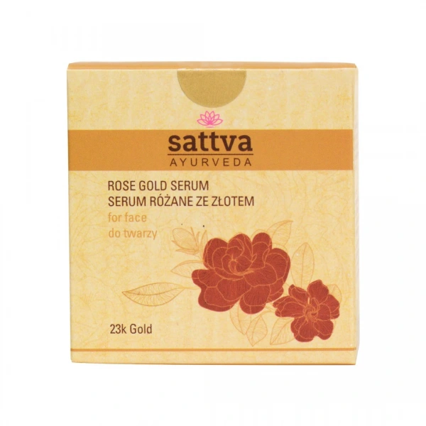 Sattva serum do twarzy różane ze złotem 15 ml