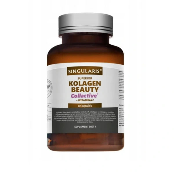 Singularis Kolagen Beauty Collactive+ witamina C 60 kapsułek