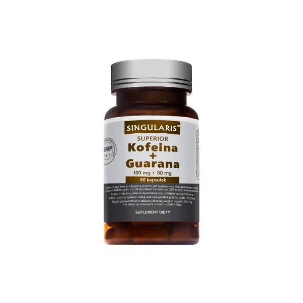 Singularis Superior Kofeina + Guarana 60 kapsułek