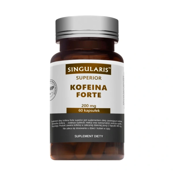 Singularis Superior Kofeina forte 200mg 60 kapsułek