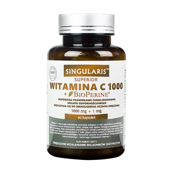 Singularis Witamina C 1000 + Bioperine® 60 kapsułek