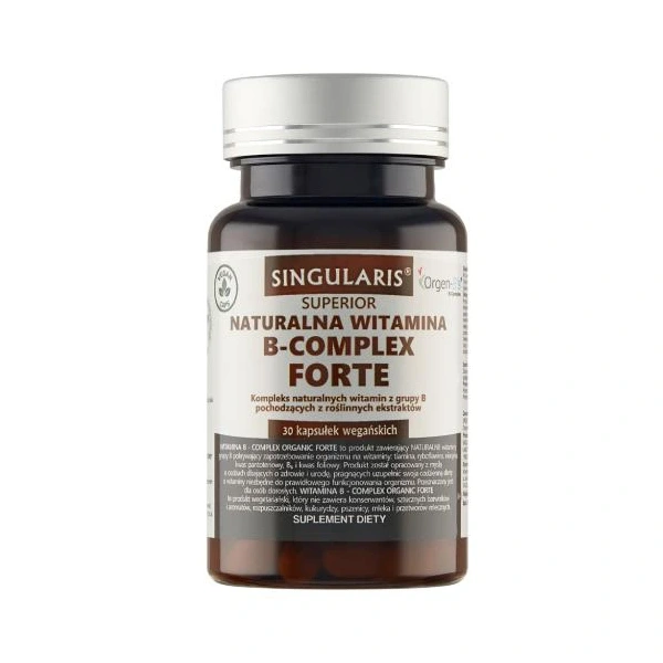 Singularis witamina B-complex Organic Forte 30 kapsułek