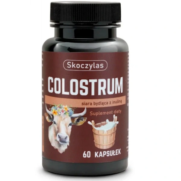 Skoczylas Colostrum siara bydlęca z inuliną 60 kapsułek