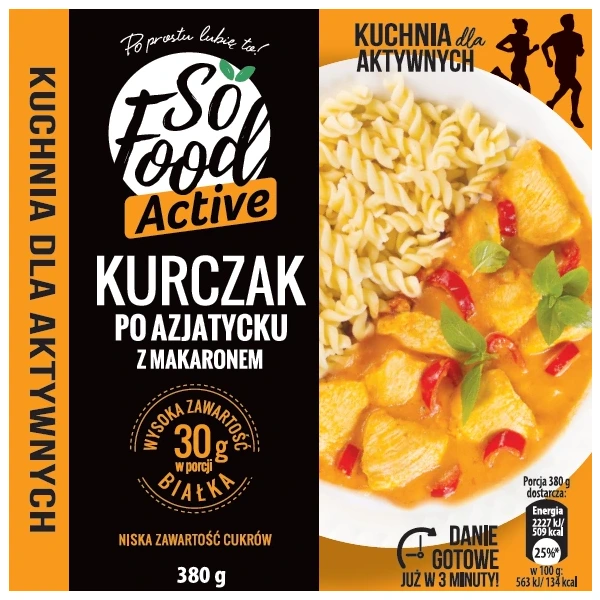 So food kurczak po azjatycku z makaronem 380 g