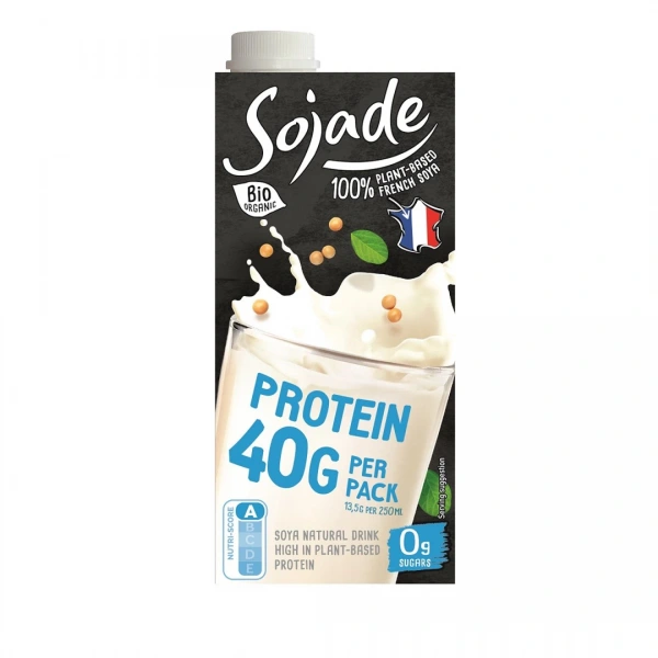 Sojade napój wysokoproteinowy sojowy naturalny bez cukru bezglutenowy bio 750 ml