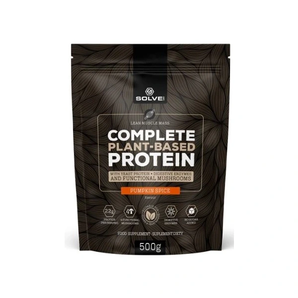 SolveLabs Complete Plant-based Protein 500g o smaku pumpkin - spice