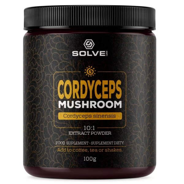 SolveLabs Cordyceps (Cordyceps Sinensis) 10:1 100 g