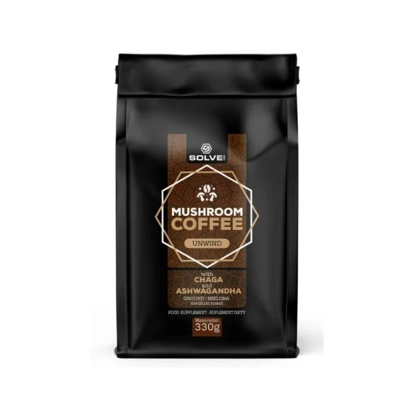 SolveLabs Mushroom Coffee Chaga + Ashwagandha 330g