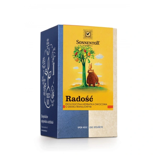 Sonnentor herbatka owocowa radość (good mood) bio (18 x 2,5 g) 45 g