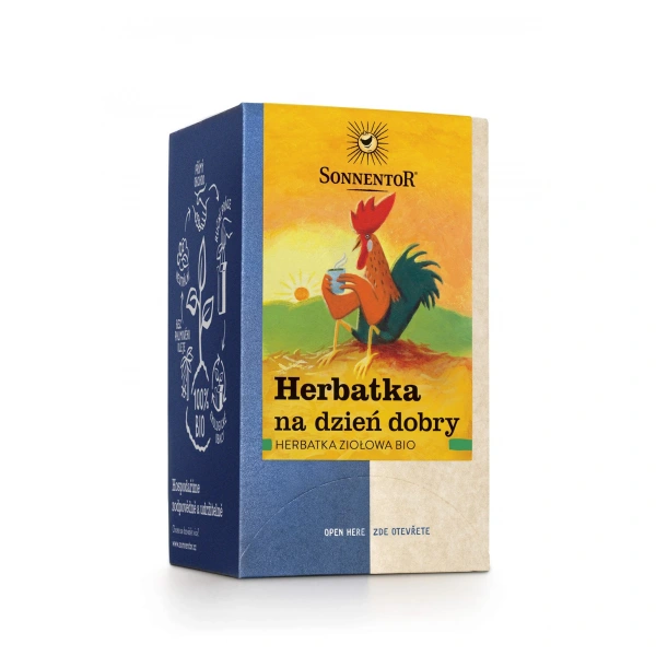 Sonnentor herbatka ziołowa na dzień dobry (good morning) bio (18 x 1,5 g) 27 g