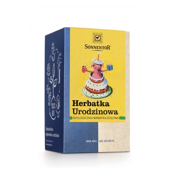 Sonnentor herbatka ziołowa urodzinowa (happy birthday) bio (18 x 1,5 g) 27 g
