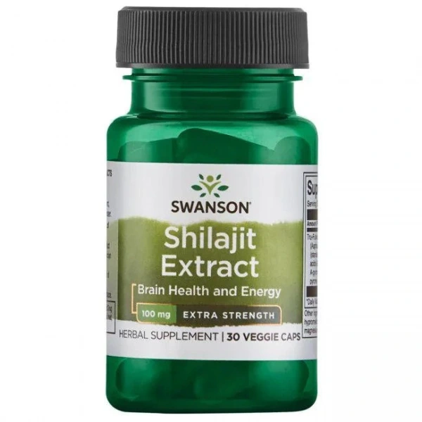 SWANSON Shilajit extract - Extra Strenght 100 mg (30 kaps.)