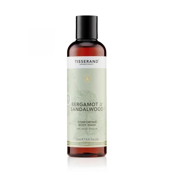 TISSERAND AROMATHERAPY Bergamot & Sandalwood Comforting Body Wash - Żel do mycia ciała (250 ml)