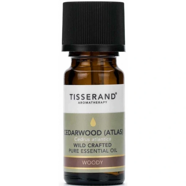 TISSERAND AROMATHERAPY Cedarwood Atlas Wild Crafted - Olejek z Drzewa Cedrowego (Cedr Atlaski) (9 ml)