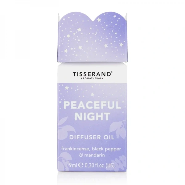 TISSERAND AROMATHERAPY Peaceful Night - Olejek eteryczny w świątecznym opakowaniu (9 ml)