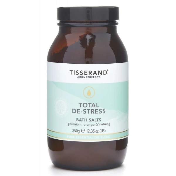 TISSERAND AROMATHERAPY Total De-Stress Bath Salt - Sole do kąpieli (350 g)